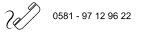 0581 - 97 12 96 22